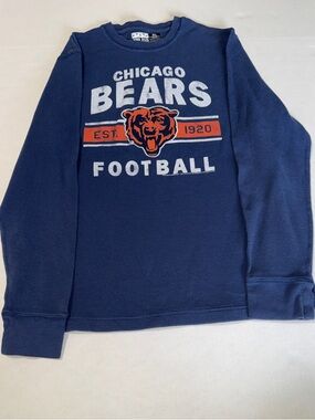 Junk Food Clothing Navy Blue Graphic Tee with White Label